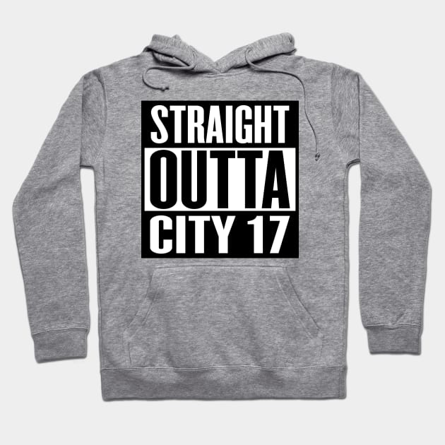 Straight Outta City 17 Hoodie by inotyler